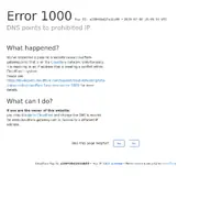 Kleine Seitenvorschau von cloudflare-gateway.com