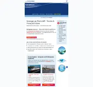Kleine Seitenvorschau von postschiffreise.de