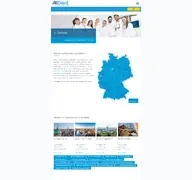 Kleine Seitenvorschau von alldent.de