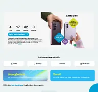 Kleine Seitenvorschau von drei.com