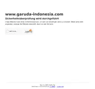 Kleine Seitenvorschau von garuda-indonesia.com