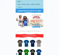 Kleine Seitenvorschau von grundschule-shirts.de
