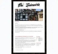 Kleine Seitenvorschau von zur-lindenwirtin.de