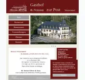 Kleine Seitenvorschau von zurpost-meinersdorf.de