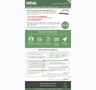 Kleine Seitenvorschau von bitfolk.co.uk