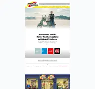 Kleine Seitenvorschau von zweirad-hanser.de