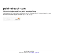 Kleine Seitenvorschau von pebblebeach.com