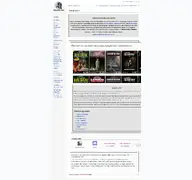Kleine Seitenvorschau von gruselroman-wiki.de