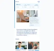 Kleine Seitenvorschau von thieme.com