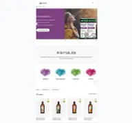 Kleine Seitenvorschau von shop.huebner-vital.de