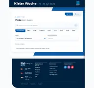 Kleine Seitenvorschau von live.kieler-woche.de