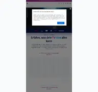 Kleine Seitenvorschau von blue.ch