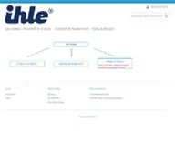 Kleine Seitenvorschau von shop.ihle-strumpf.de