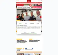 Kleine Seitenvorschau von bvz.at