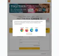 Kleine Seitenvorschau von shop.intertabac.de