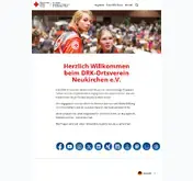 Kleine Seitenvorschau von drk-neukirchen.de