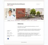 Kleine Seitenvorschau von niere-koeln.de
