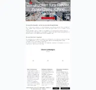 Kleine Seitenvorschau von druck-copyshop.de