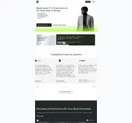 Kleine Seitenvorschau von servercore.com