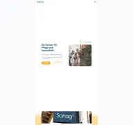 Kleine Seitenvorschau von sanag.at