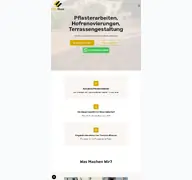 Kleine Seitenvorschau von stein-team-pflasterarbeiten.de