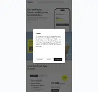 Kleine Seitenvorschau von fraenk.de