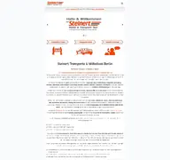 Kleine Seitenvorschau von steinert-kleintransporte.de