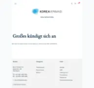 Kleine Seitenvorschau von shop.koreaverband.de