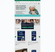 Kleine Seitenvorschau von shop.krieger-care.de