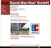Kleine Seitenvorschau von sand-barthel.de