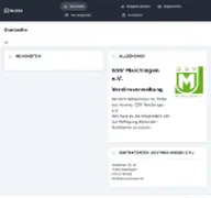 Kleine Seitenvorschau von gsv-maichingen.pw-ng.de