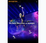 Kleine Seitenvorschau von sanostra.de