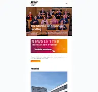 Kleine Seitenvorschau von bsw-thl.de