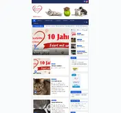 Kleine Seitenvorschau von tierhilfemitherz.de