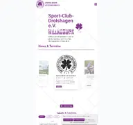 Kleine Seitenvorschau von scdrolshagen.de