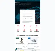 Kleine Seitenvorschau von gts-shop.de
