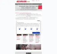 Kleine Seitenvorschau von schauer.ch