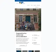 Kleine Seitenvorschau von geographie.uni-bonn.de