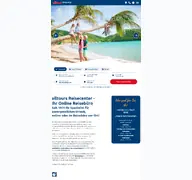 Kleine Seitenvorschau von alltours-reisecenter.de