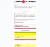Kleine Seitenvorschau von tv-kalbach.de
