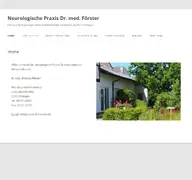 Kleine Seitenvorschau von praxis-dr-foerster.de
