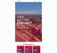 Kleine Seitenvorschau von halle-investvision.de