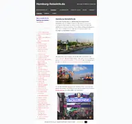 Kleine Seitenvorschau von hamburg-reiseinfo.de