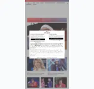 Kleine Seitenvorschau von schlager.de