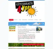 Kleine Seitenvorschau von guetzenrath4you.de