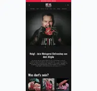Kleine Seitenvorschau von shop.metzgerei-heigl.de