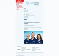 Kleine Seitenvorschau von hansepraxis-lueneburg.de
