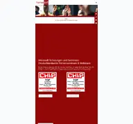 Kleine Seitenvorschau von hansesoft.de