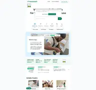 Kleine Seitenvorschau von taskrabbit.de