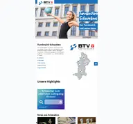 Kleine Seitenvorschau von schwaben.btv-turnen.de